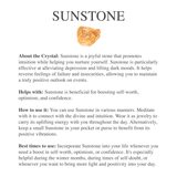Sunstone Point Necklace