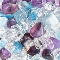 Water Stick VitaJuwel "Flower of Life" (amethyst, aquamarine, rock crystal)