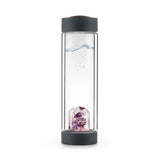 VIA HEAT "WELLNESS" Crystal Water Bottle