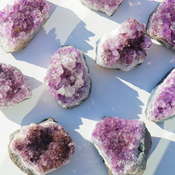 Raw Amethyst Crystal.