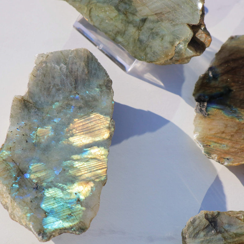 Labradorite.